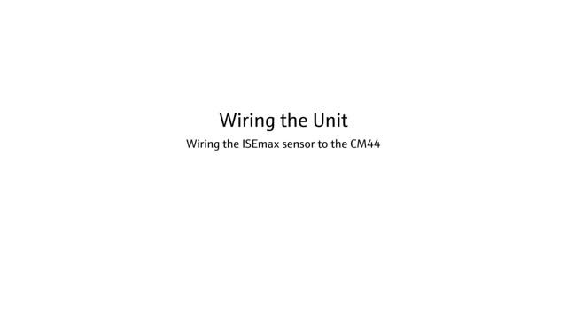 Commissioning ISEmax with the Liquiline CM44 Transmitter