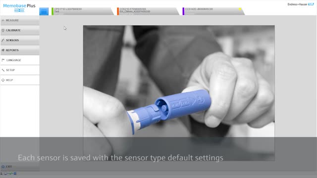 How to Create a Sensor Template in the Memobase Plus CYZ71D Software