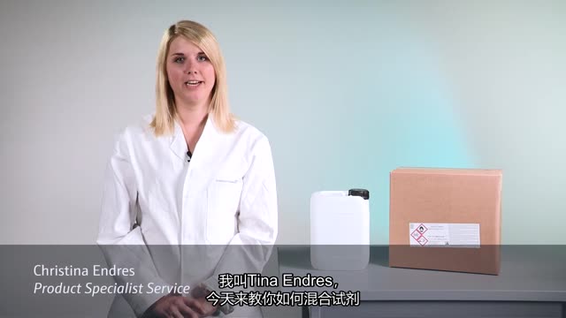 Mixing the Reagent Set CY80COD for CA80COD Analyzers