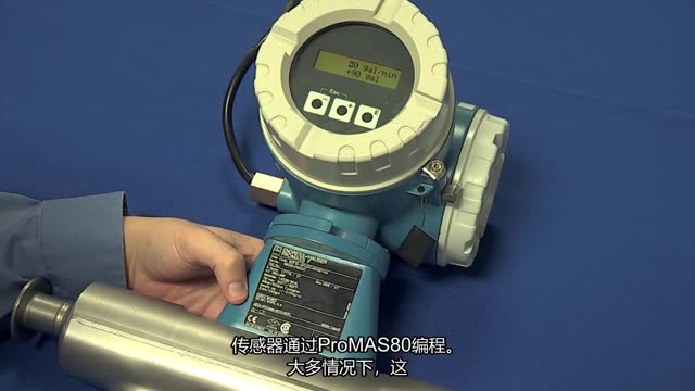 Changing the Installation Direction of a Flowmeter