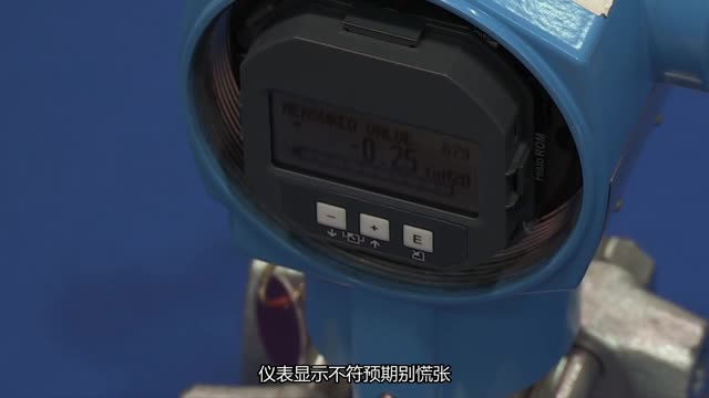 Deltabar S: Setup for Differential Pressure